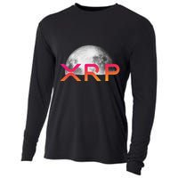 Ripple Xrp Coin Moon Xrp Army Crypto Cryptocurrency Cooling Performance Long Sleeve Crew