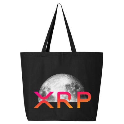 Ripple Xrp Coin Moon Xrp Army Crypto Cryptocurrency 25L Jumbo Tote
