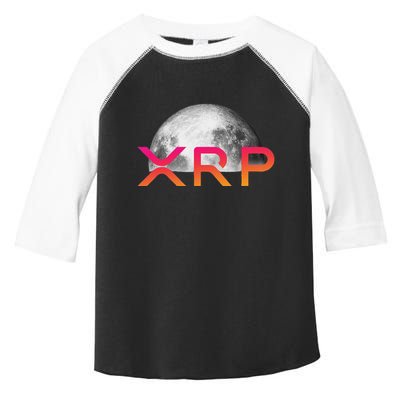 Ripple Xrp Coin Moon Xrp Army Crypto Cryptocurrency Toddler Fine Jersey T-Shirt