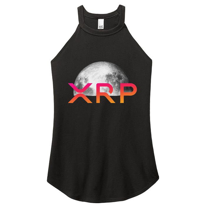 Ripple Xrp Coin Moon Xrp Army Crypto Cryptocurrency Women's Perfect Tri Rocker Tank