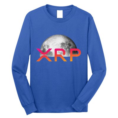 Ripple Xrp Coin Moon Xrp Army Crypto Cryptocurrency Long Sleeve Shirt
