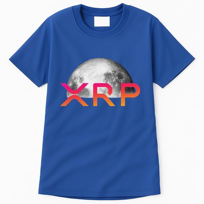 Ripple Xrp Coin Moon Xrp Army Crypto Cryptocurrency Tall T-Shirt