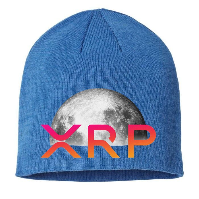 Ripple Xrp Coin Moon Xrp Army Crypto Cryptocurrency Sustainable Beanie