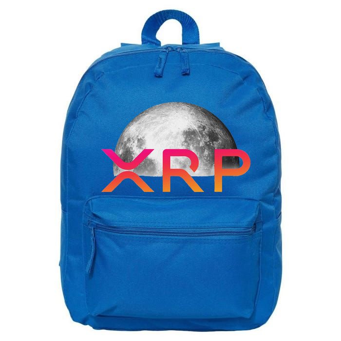 Ripple Xrp Coin Moon Xrp Army Crypto Cryptocurrency 16 in Basic Backpack