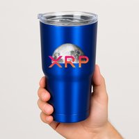 Ripple Xrp Coin Moon Xrp Army Crypto Cryptocurrency Tumbler