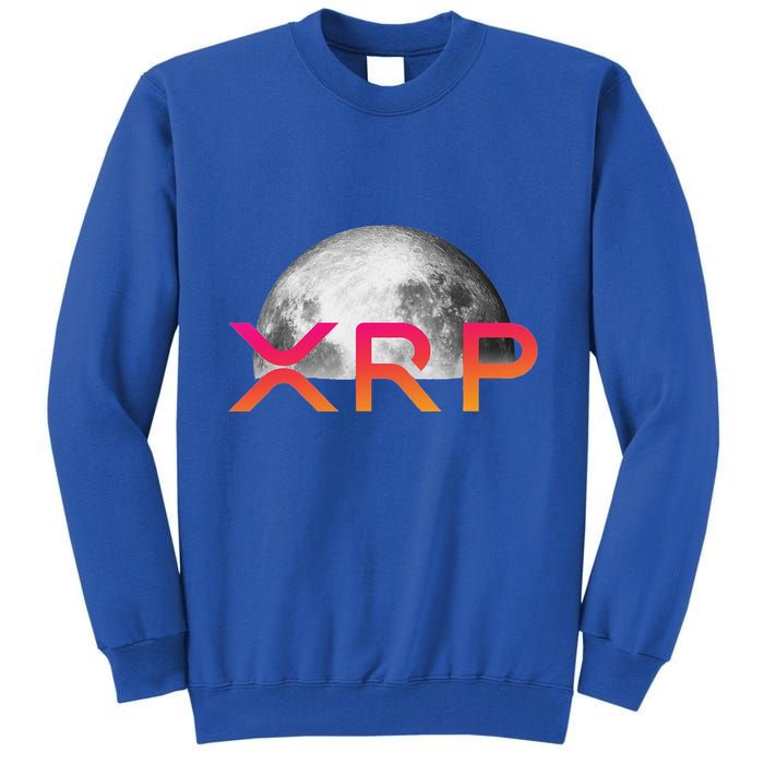 Ripple Xrp Coin Moon Xrp Army Crypto Cryptocurrency Tall Sweatshirt