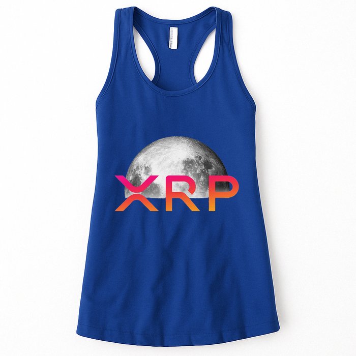 Ripple Xrp Coin Moon Xrp Army Crypto Cryptocurrency Womens Tank Top
