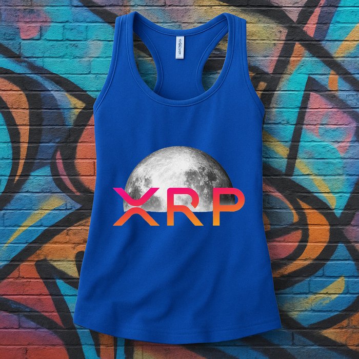Ripple Xrp Coin Moon Xrp Army Crypto Cryptocurrency Womens Tank Top