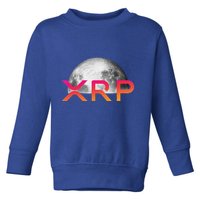 Ripple Xrp Coin Moon Xrp Army Crypto Cryptocurrency Toddler Sweatshirt
