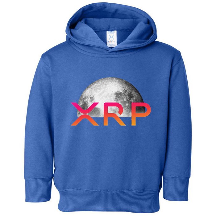 Ripple Xrp Coin Moon Xrp Army Crypto Cryptocurrency Toddler Hoodie