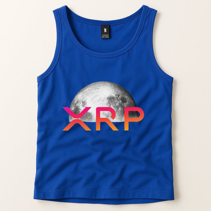 Ripple Xrp Coin Moon Xrp Army Crypto Cryptocurrency Tank Top