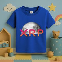 Ripple Xrp Coin Moon Xrp Army Crypto Cryptocurrency Toddler T-Shirt