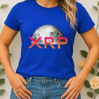 Ripple Xrp Coin Moon Xrp Army Crypto Cryptocurrency Womens T-Shirt