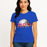 Ripple Xrp Coin Moon Xrp Army Crypto Cryptocurrency Womens T-Shirt