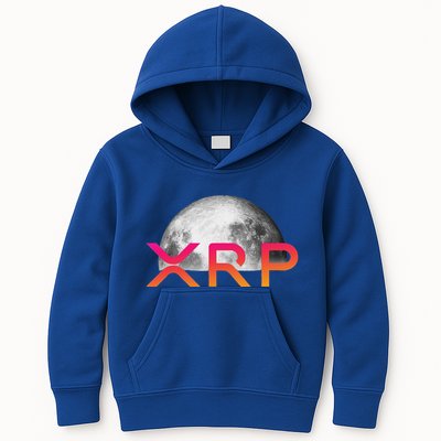 Ripple Xrp Coin Moon Xrp Army Crypto Cryptocurrency Kids Hoodie