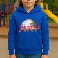 Ripple Xrp Coin Moon Xrp Army Crypto Cryptocurrency Kids Hoodie