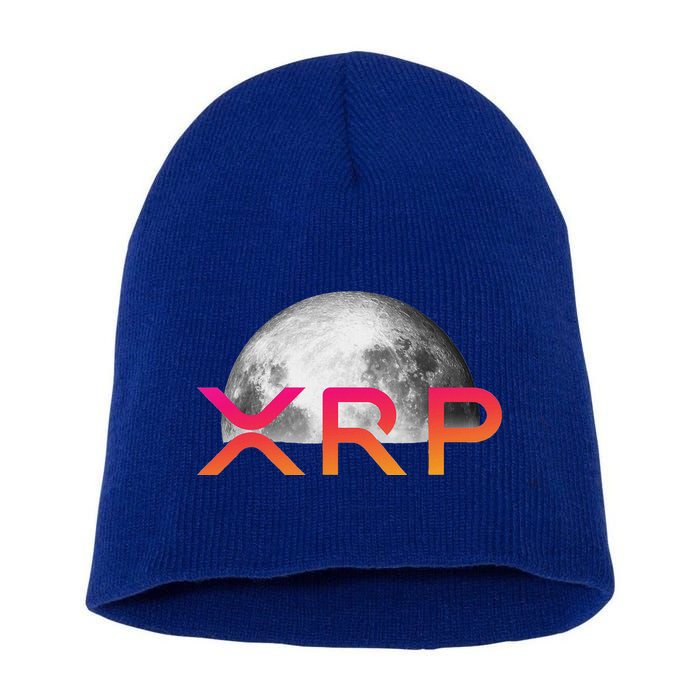 Ripple Xrp Coin Moon Xrp Army Crypto Cryptocurrency Short Acrylic Beanie