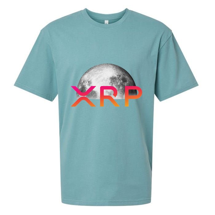 Ripple Xrp Coin Moon Xrp Army Crypto Cryptocurrency Sueded Cloud Jersey T-Shirt