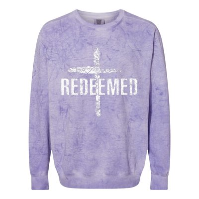 Redeemed X Christian Colorblast Crewneck Sweatshirt