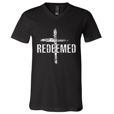 Redeemed X Christian V-Neck T-Shirt