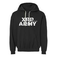Ripple Xrp Crypto Currency Trader Garment-Dyed Fleece Hoodie