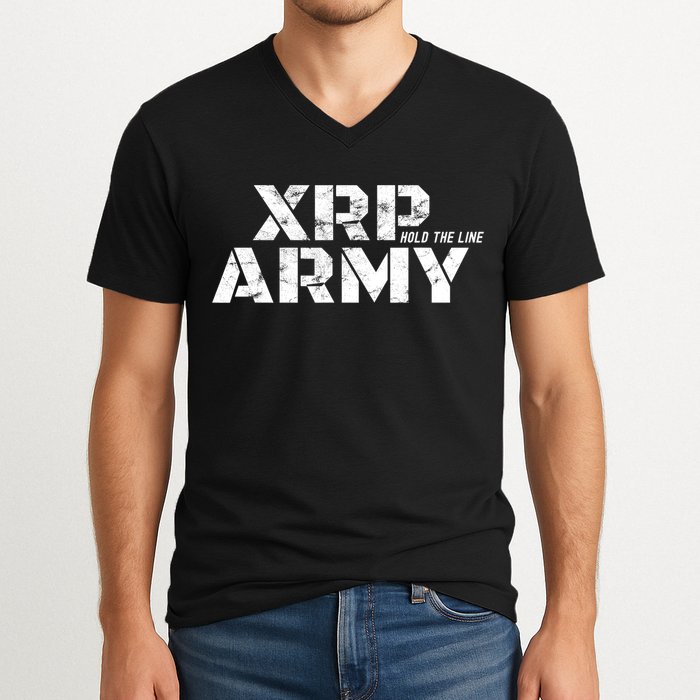 Ripple Xrp Crypto Currency Trader V-Neck T-Shirt