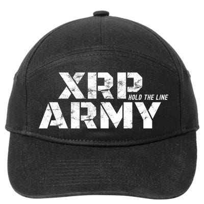 Ripple Xrp Crypto Currency Trader 7-Panel Snapback Hat