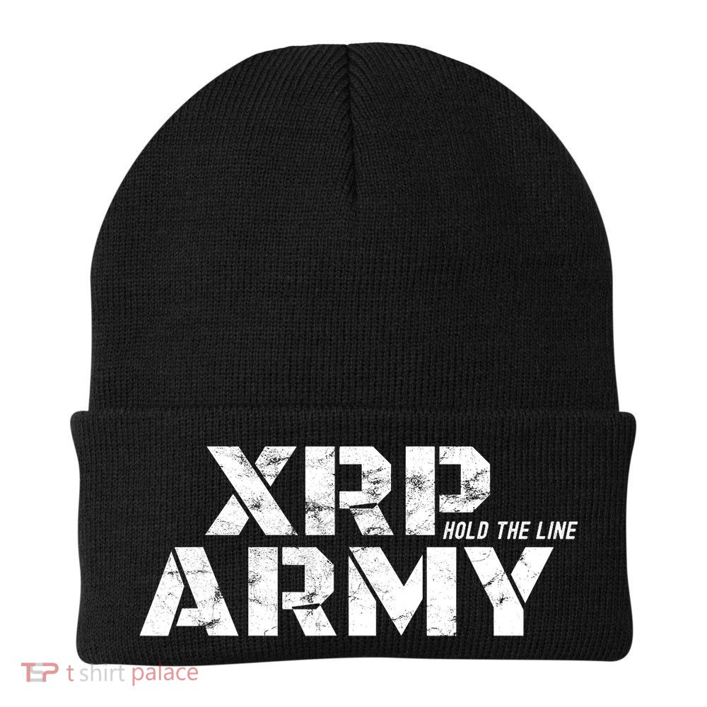 Ripple Xrp Crypto Currency Trader Knit Cap Winter Beanie