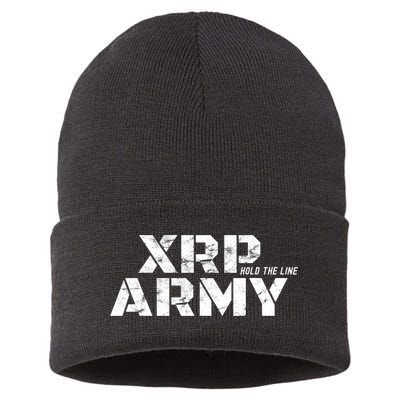 Ripple Xrp Crypto Currency Trader Sustainable Knit Beanie