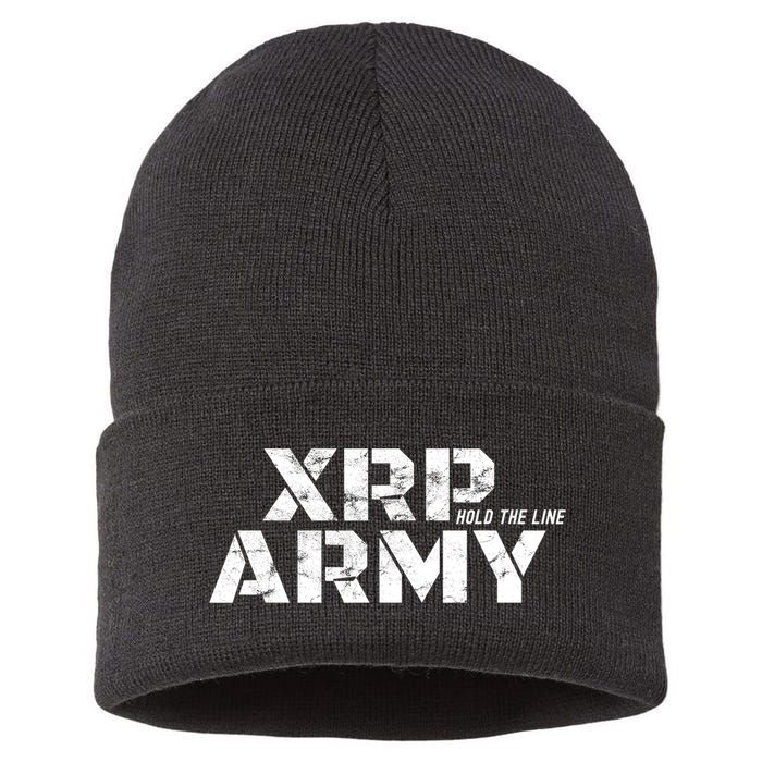 Ripple Xrp Crypto Currency Trader Sustainable Knit Beanie
