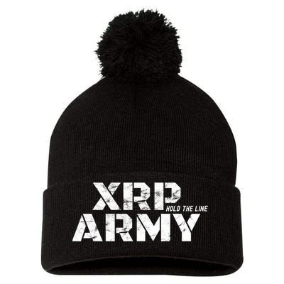 Ripple Xrp Crypto Currency Trader Pom Pom 12in Knit Beanie