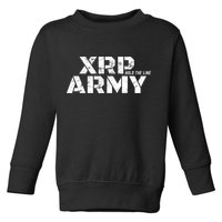 Ripple Xrp Crypto Currency Trader Toddler Sweatshirt