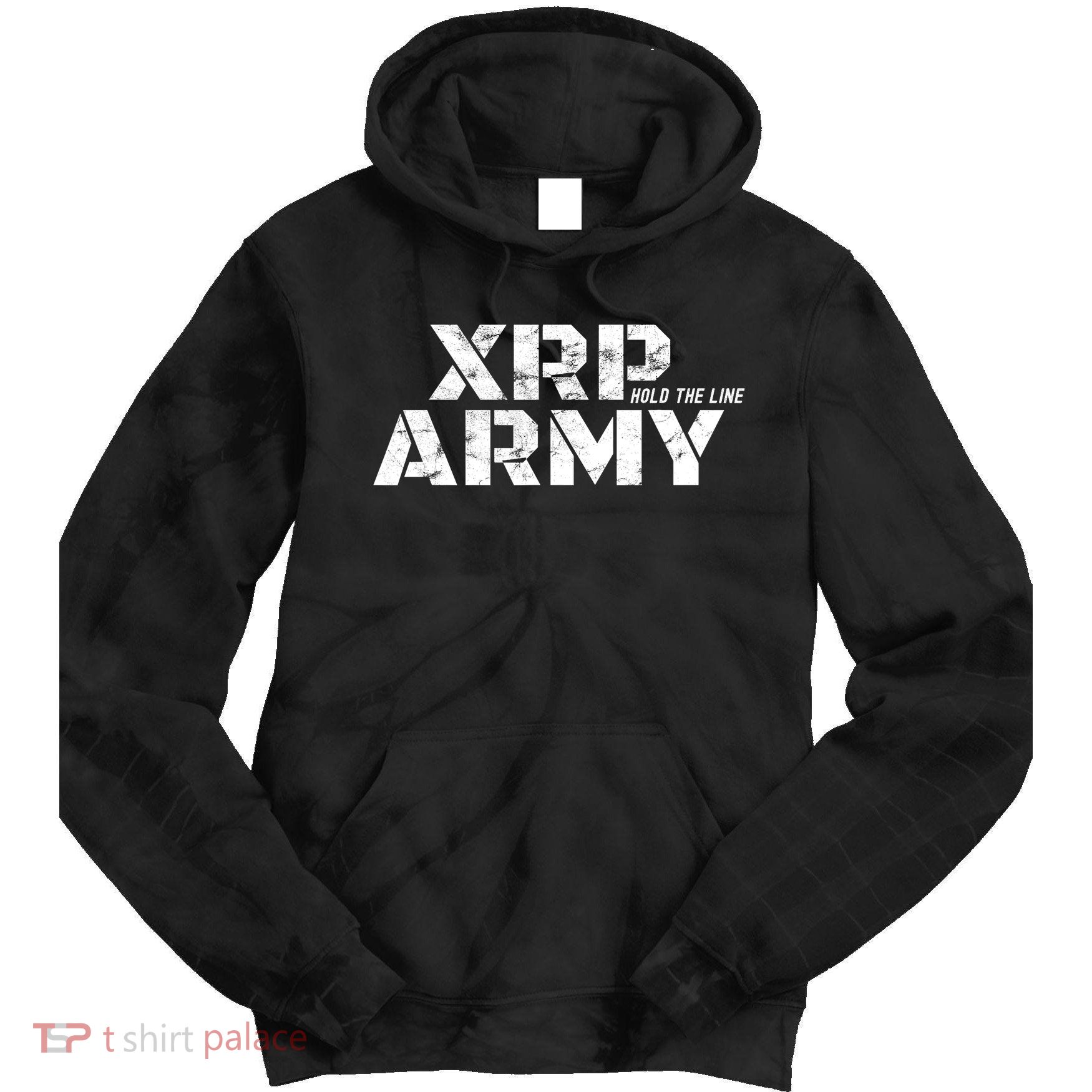 Ripple Xrp Crypto Currency Trader Tie Dye Hoodie