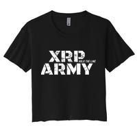 Ripple Xrp Crypto Currency Trader Crop Top