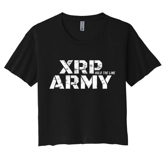 Ripple Xrp Crypto Currency Trader Crop Top