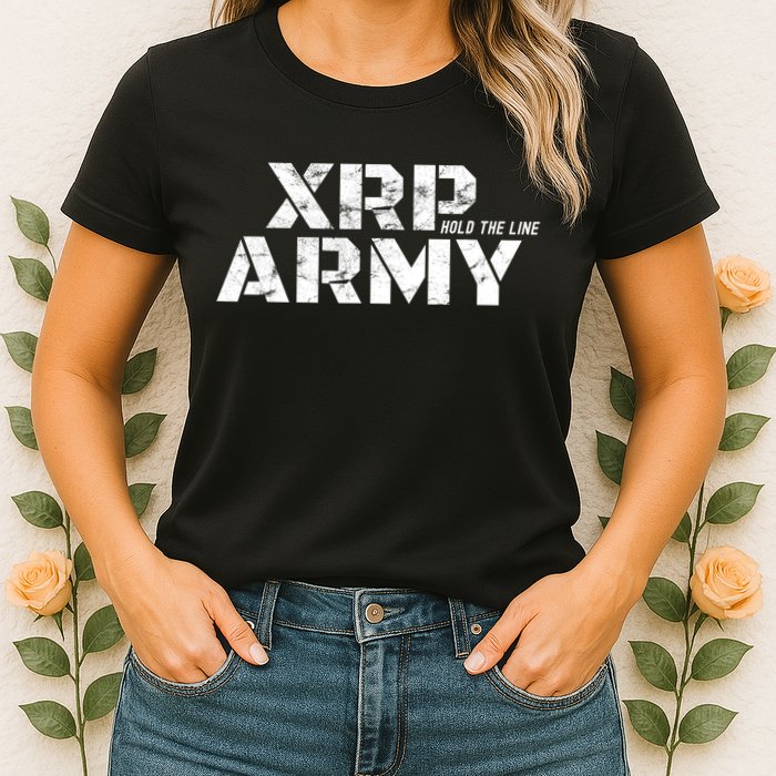 Ripple Xrp Crypto Currency Trader Womens T-Shirt