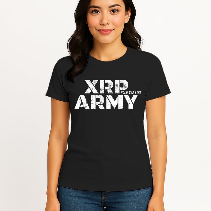 Ripple Xrp Crypto Currency Trader Womens T-Shirt