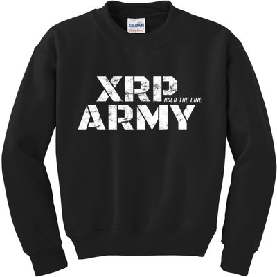 Ripple Xrp Crypto Currency Trader Kids Sweatshirt