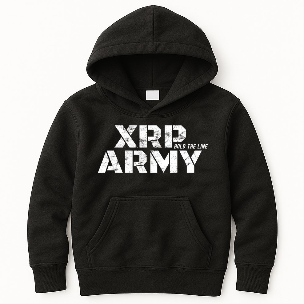 Ripple Xrp Crypto Currency Trader Kids Hoodie