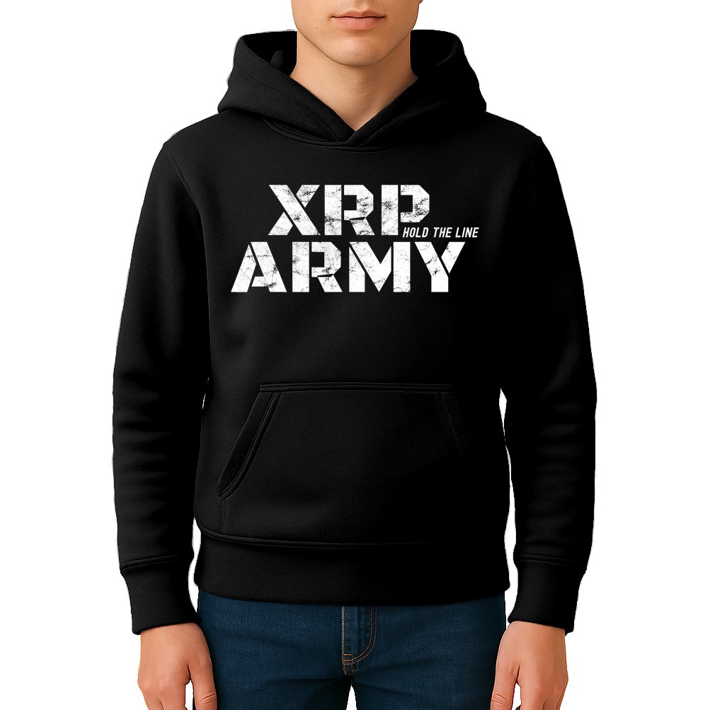 Ripple Xrp Crypto Currency Trader Kids Hoodie