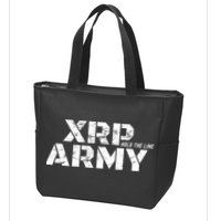 Ripple Xrp Crypto Currency Trader Zip Tote Bag