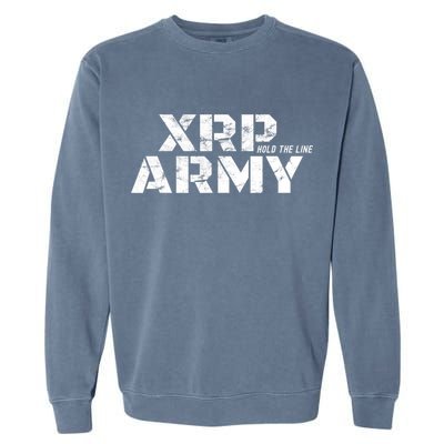 Ripple Xrp Crypto Currency Trader Garment-Dyed Sweatshirt