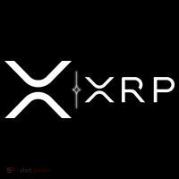 Ripple Xrp Coin High Crown Mesh Back Trucker Hat