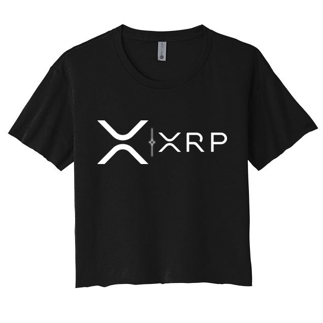 Ripple Xrp Coin Crop Top
