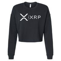 Ripple Xrp Coin Cropped Pullover Crew