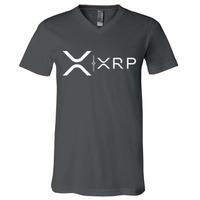 Ripple Xrp Coin V-Neck T-Shirt