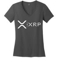 Ripple Xrp Coin Women's V-Neck T-Shirt