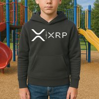 Ripple Xrp Coin Kids Hoodie