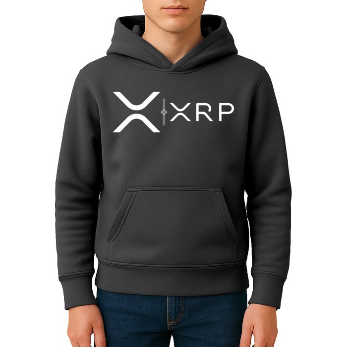 Ripple Xrp Coin Kids Hoodie
