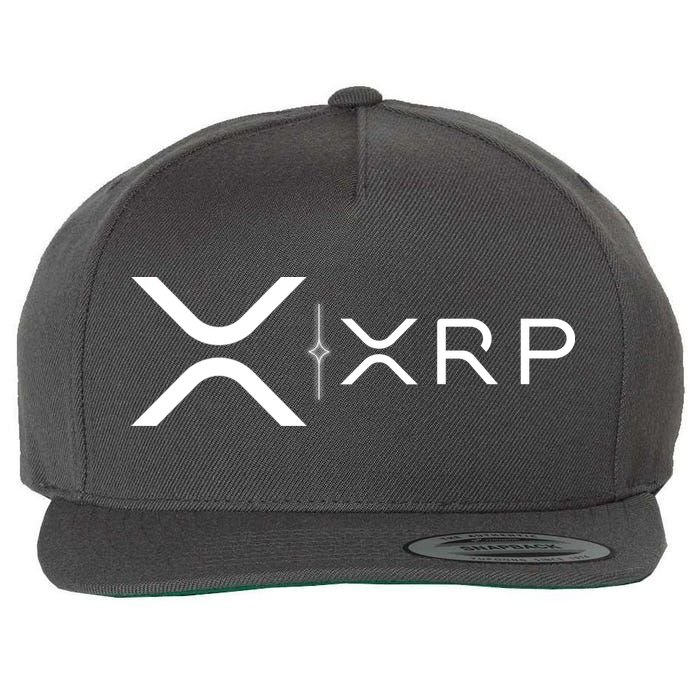 Ripple Xrp Coin Wool Snapback Cap